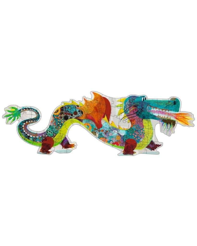 Djeco reuzenpuzzel - Draak 58 stukjes