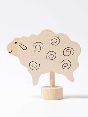 Grimm's Houten steker Schaap