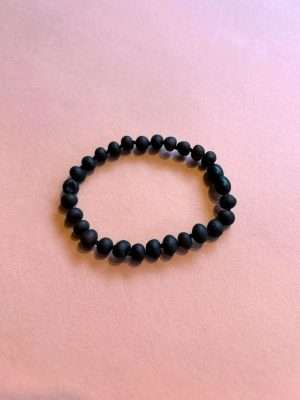 Barnsteen Armband - Volwassenen, Kers Ruw