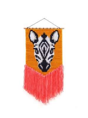 Sozo - Wand kleed embroidery kit Zebra
