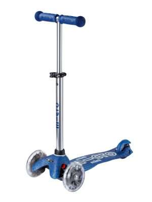 Micro Step Mini Micro step Deluxe Glitter LED blauw