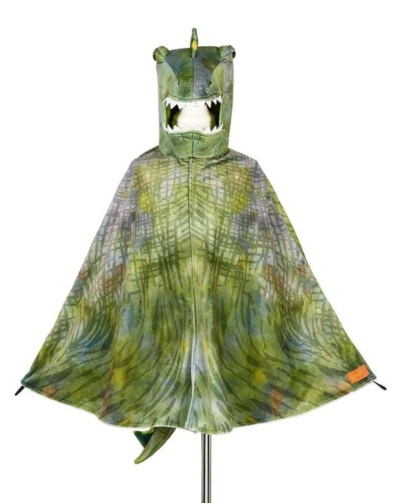Souza Verkleedkleding T rex green cape
