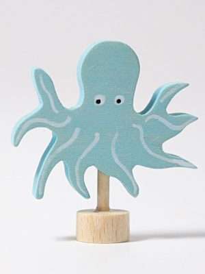Grimm's Houten steker Octopus