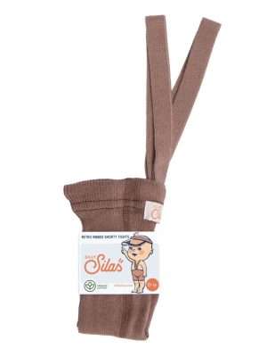 Silly Silas retro ribbed granola Shorty tights